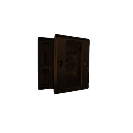 Cal-Royal Privacy Function Sliding Door Lock, US10B Oil Rubbed Bronze SDL16-10B